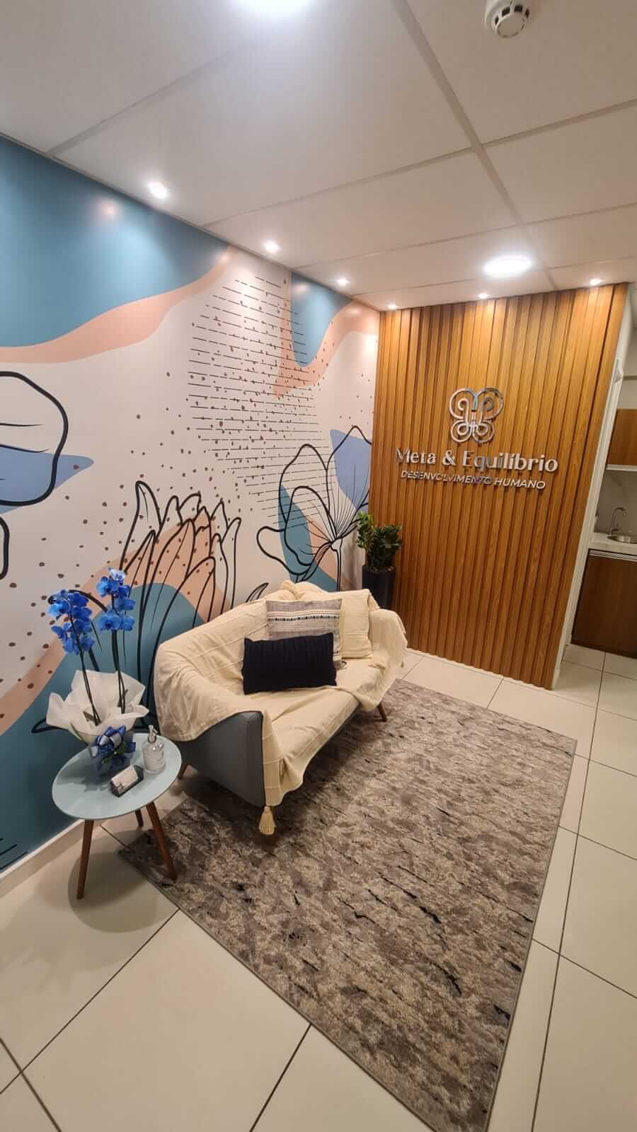 Consultório acolhedor